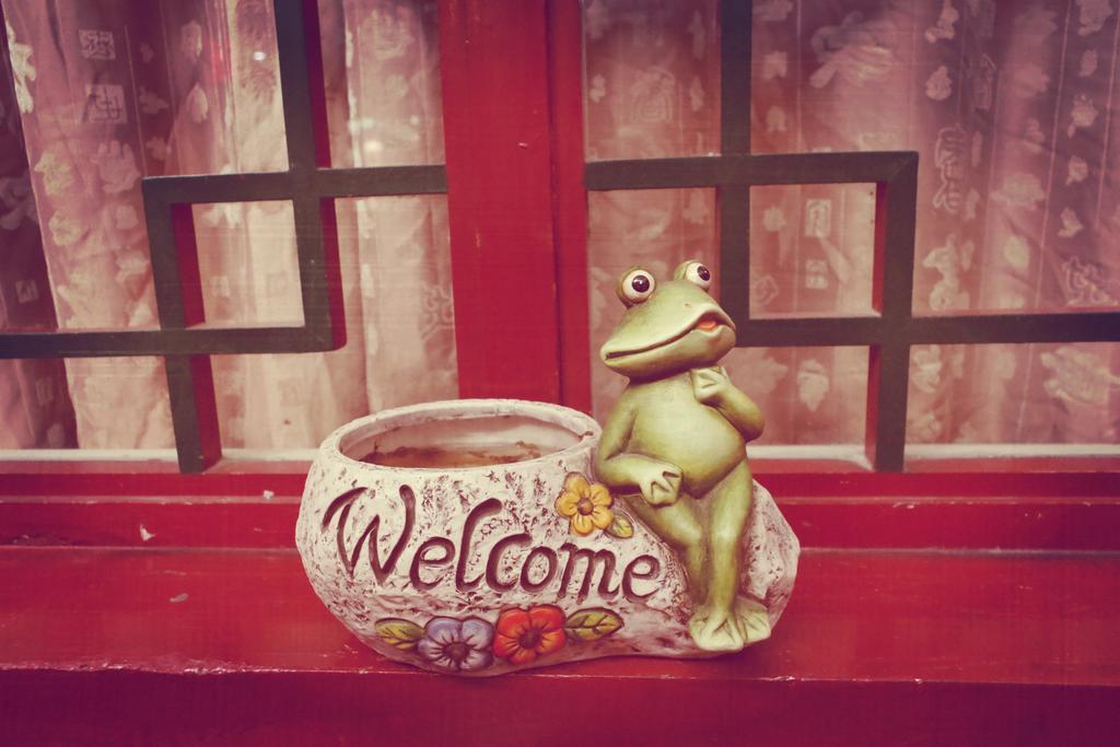 Three Legged Frog Hostel Peking  Buitenkant foto