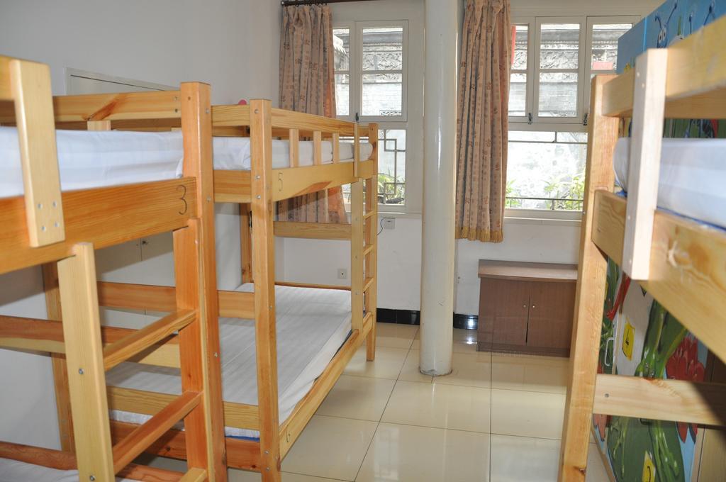 Three Legged Frog Hostel Peking  Kamer foto