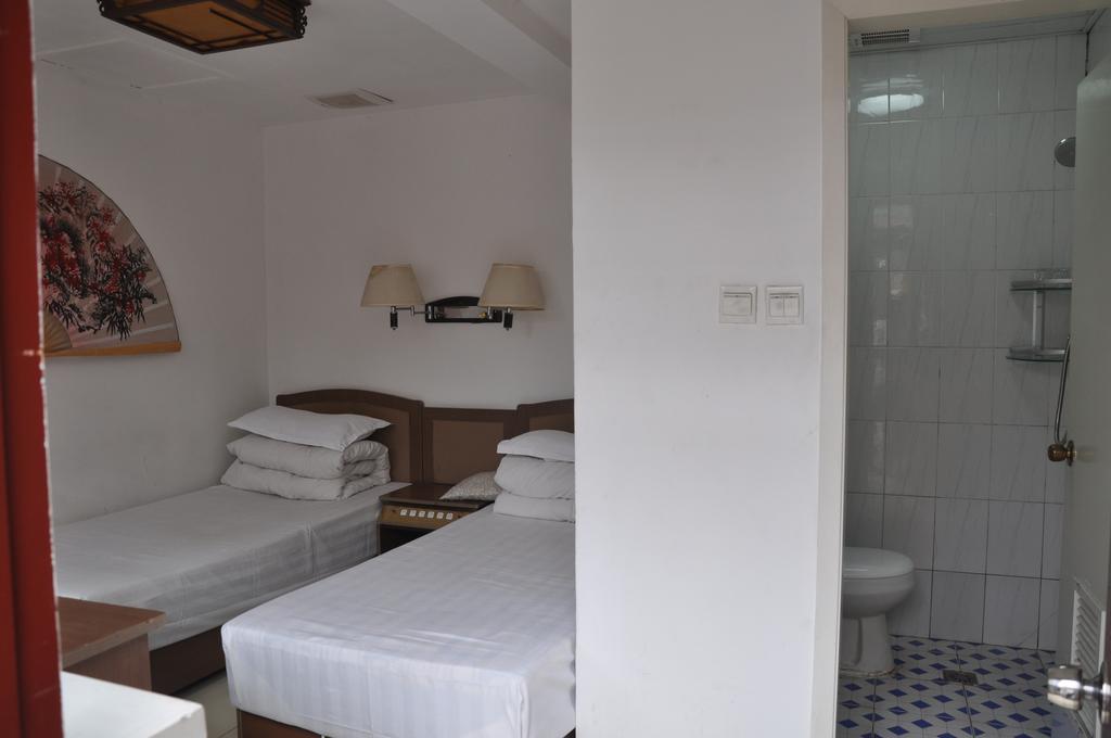 Three Legged Frog Hostel Peking  Kamer foto